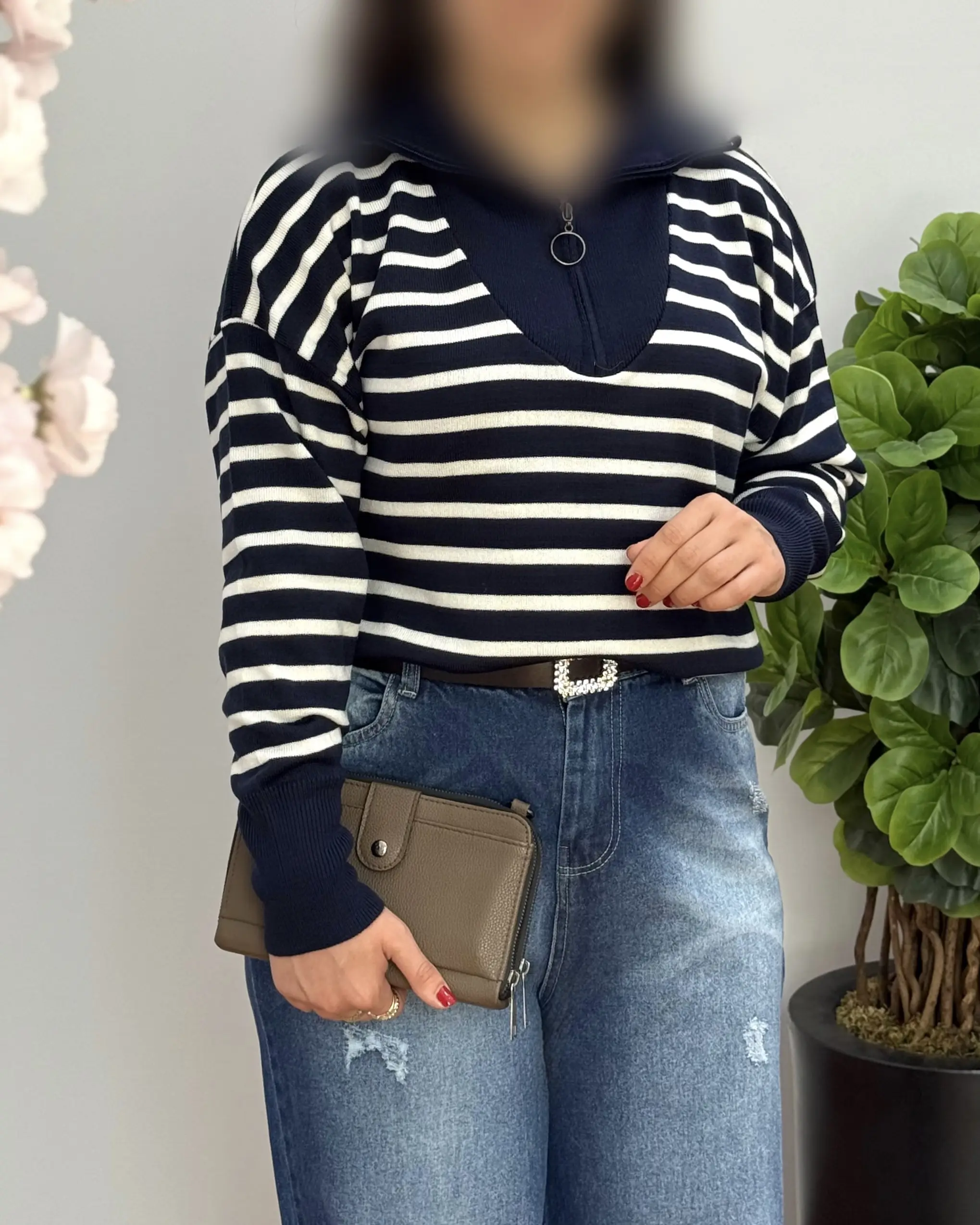 بافت نیم زیپ